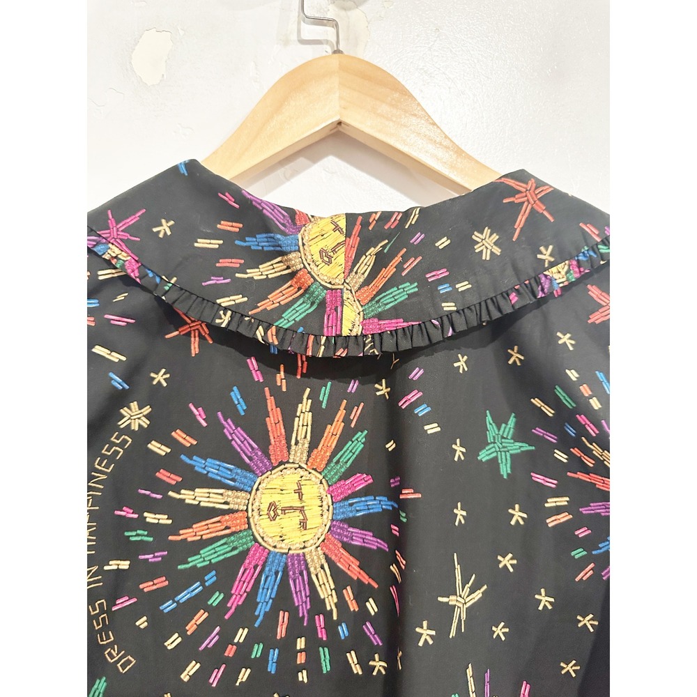 NWT Farm Rio Rainbow Suns Blouse Size Small - Picture 7 of 15